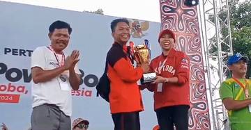 Taput Juara 1 Lomba Solu Bolon, Samosir Runner Up